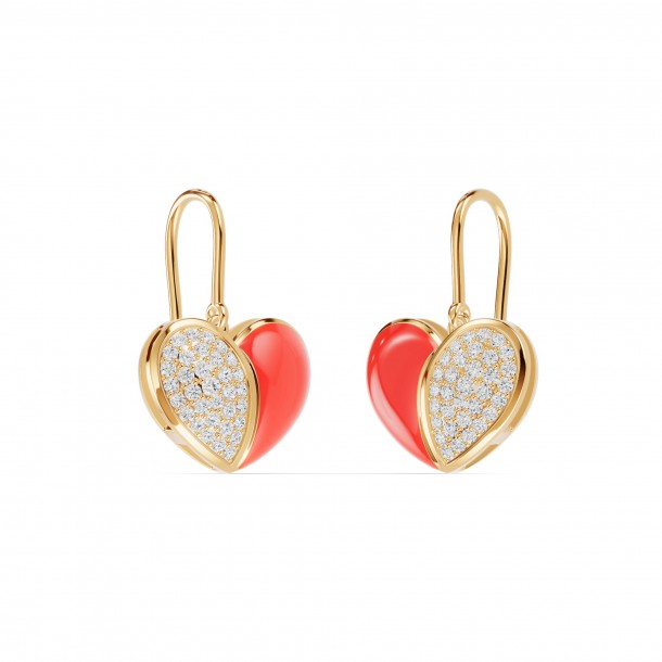 Серьги RC11101-CERM-RED-8YEAR-LAB