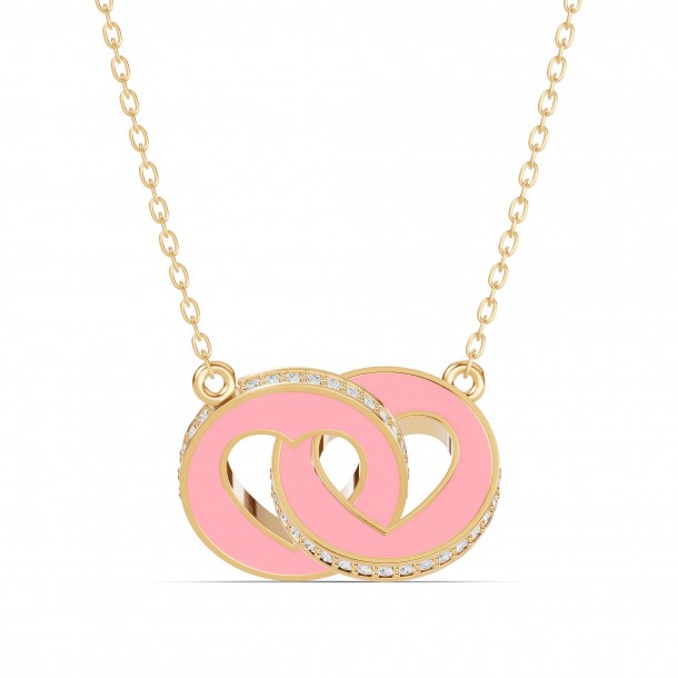 Ожерелье RC11195-CERM-PINK-8YPND-NAT