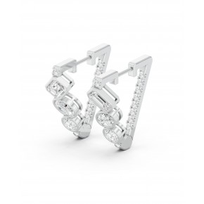 Серьги 600613-14W