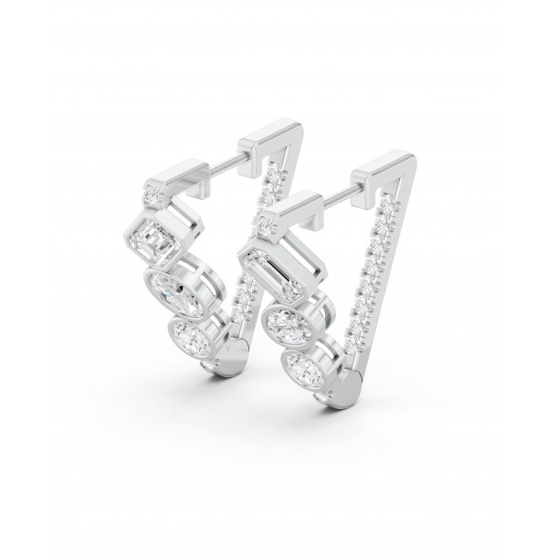 Серьги 600613-14W