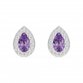 Серьги RC10827-AMETH-4WEAR-LAB