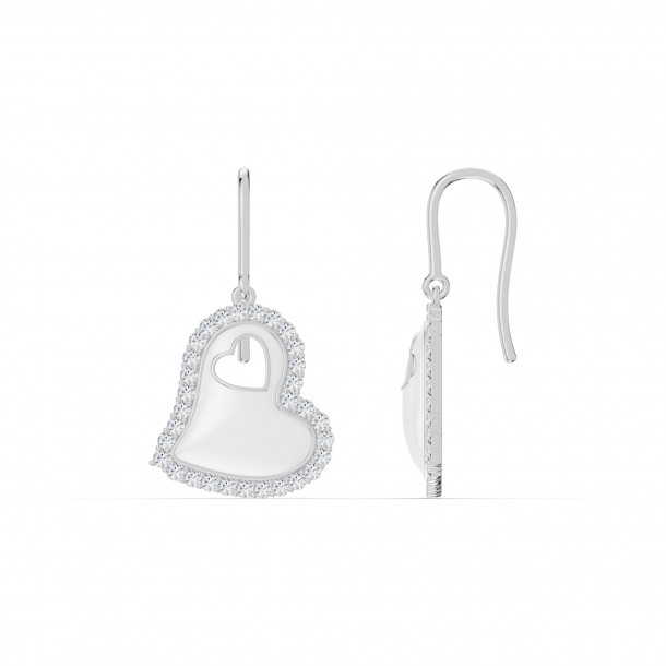 Серьги RC11125-CERM-WHITE-4WEAR-LAB