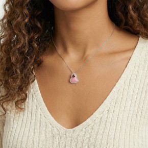 Ожерелье RC11123-CERM-PINK-4YPND-NAT