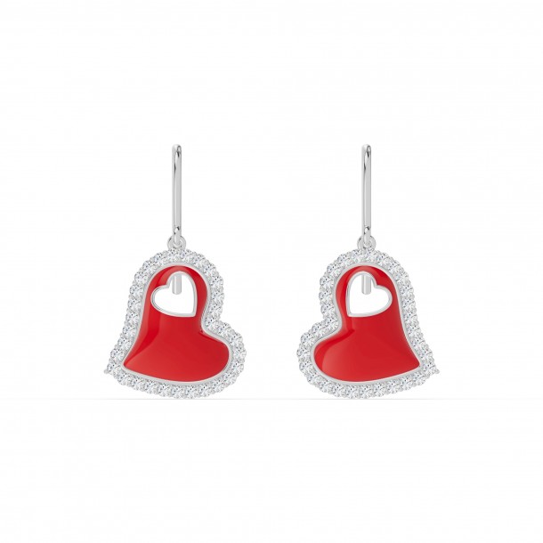 Серьги RC11125-CERM-RED-4WEAR-NAT