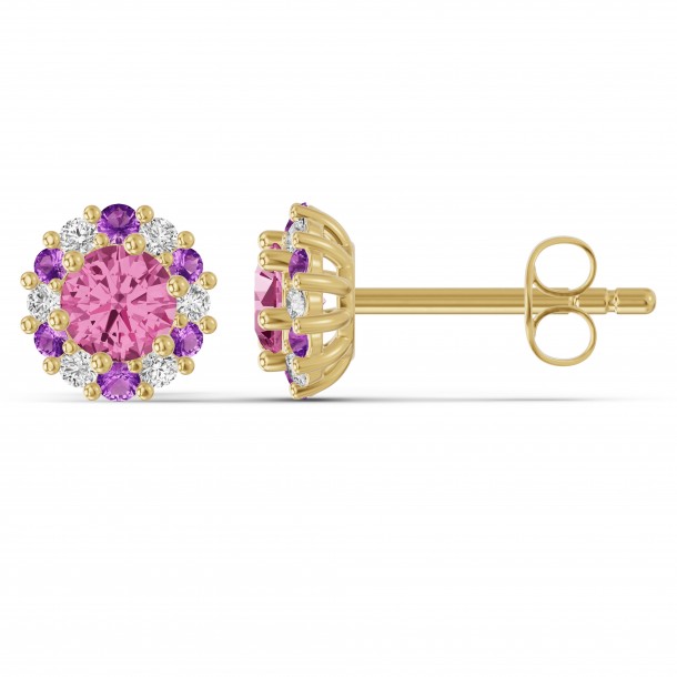 Серьги RC11411-PSAP-AMETH-8YEAR-NAT