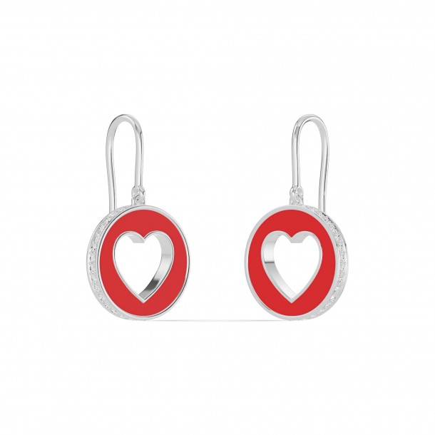Серьги RC11194-CERM-RED-4WEAR-NAT