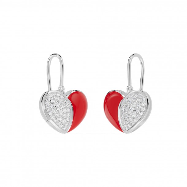 Серьги RC11101-CERM-RED-8WEAR-NAT