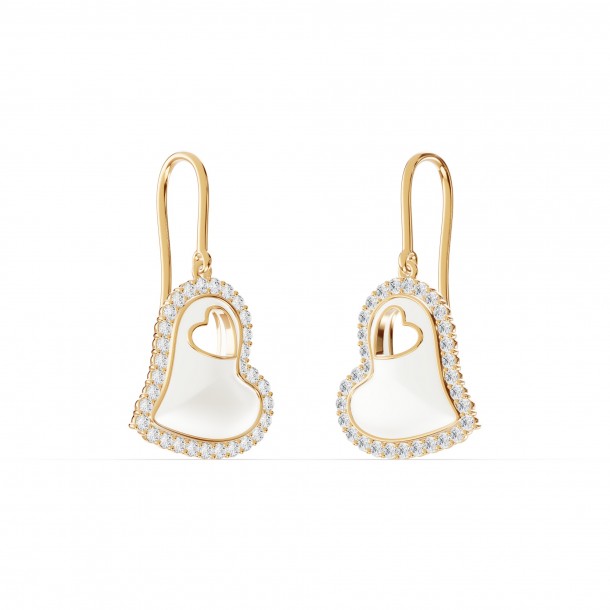 Серьги RC11125-CERM-WHITE-4YEAR-LAB