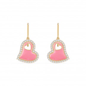 Серьги RC11125-CERM-PINK-4YEAR-LAB