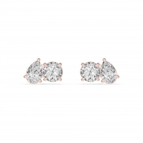Серьги RC10932EAR-PE-RD-LAB-4R