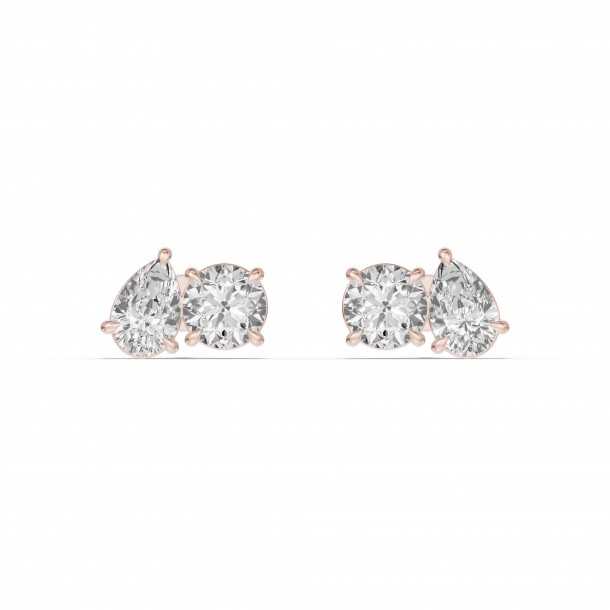 Серьги RC10932EAR-PE-RD-LAB-4R