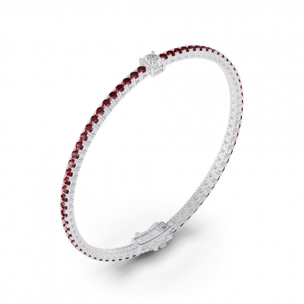 Браслет RC10590RUBY-CU-4WBR