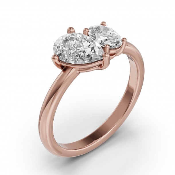 Кольцо RC10627-OV-PE-LAB-1.5CT-4RE