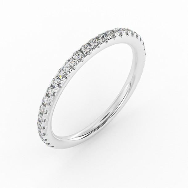 Кольцо SM1004B-14K-W