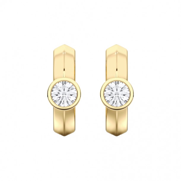 Серьги KJE14356-RD-1.00CT-YELLOW