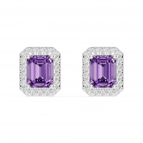 Серьги RC10830-AMETH-8WEAR-LAB