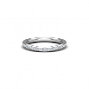 Обручальное кольцо «Живая пороша инея»
