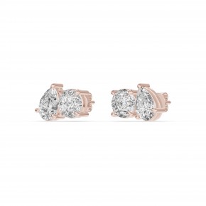 Серьги RC10932EAR-PE-RD-LAB-4R
