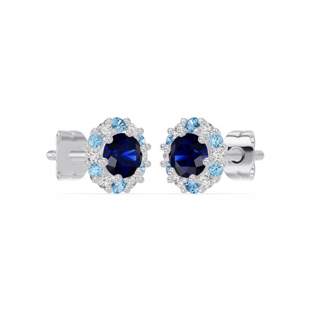 Серьги RC11411-BSAP-AQUA-PTEAR-LAB