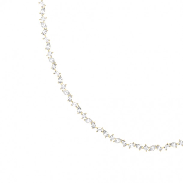 Ожерелье KJN17347-10CT-YELLOW