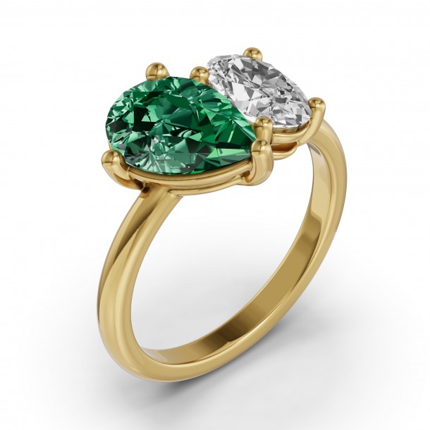 Кольцо RC10569-LABOV-EMEPE-4.0CT-4YE