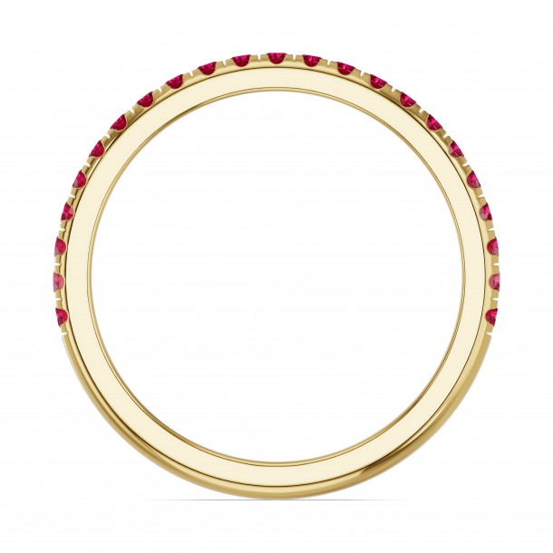 Кольцо RC10712-RUBY-4YL
