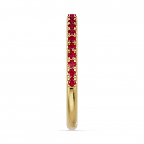 Кольцо RC10712-RUBY-4YL
