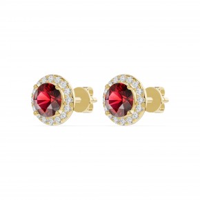 Серьги RC10836-GRNT-4YEAR-LAB