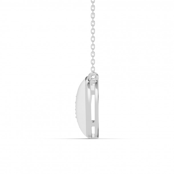 Ожерелье RC11099-CERM-WHITE-4WPND-NAT