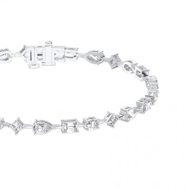 Браслет KJB17253-5.0CT-WHITE