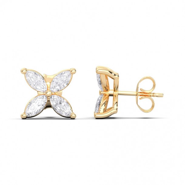 Серьги KJE9852-2.00CT-YELLOW