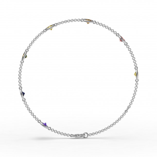 Браслет RC11380RAINBOW-8WBR