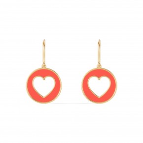 Серьги RC11194-CERM-RED-8YEAR-NAT