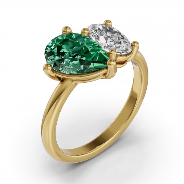 Кольцо RC10570-LABOV-EMEPE-5.0CT-4YE
