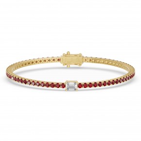Браслет RC10590RUBY-EM-4YBR