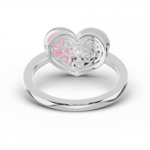 Кольцо RC11100-CERM-PINK-PTL-NAT