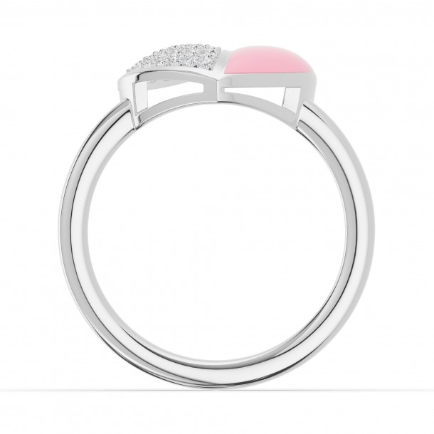 Кольцо RC11100-CERM-PINK-PTL-NAT