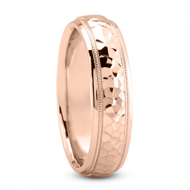 Мужское кольцо RC597M-PINK-W7MM-14KP