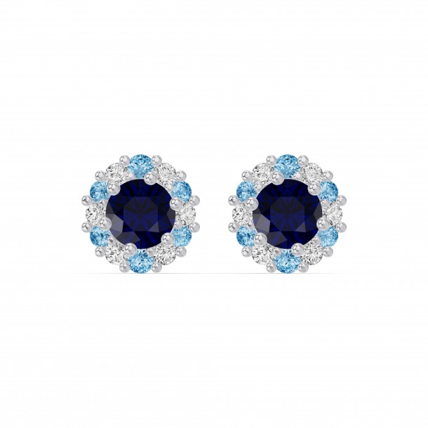 Серьги RC11411-BSAP-AQUA-PTEAR-LAB