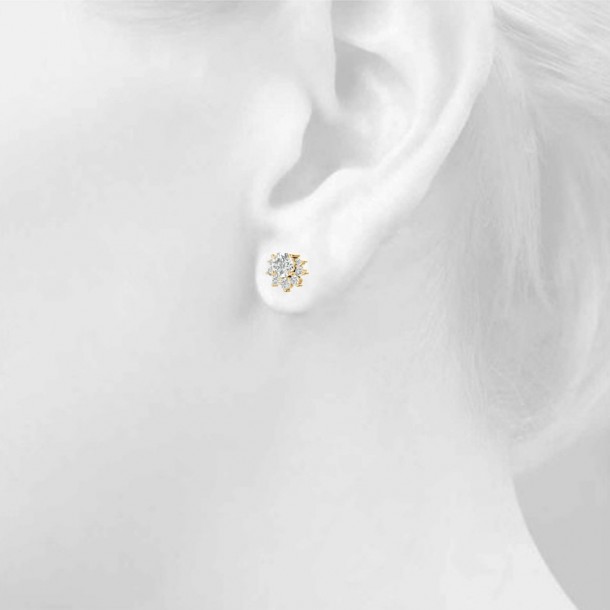 Серьги LGER014-14KY