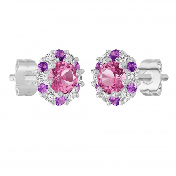 Серьги RC11411-PSAP-AMETH-4WEAR-NAT