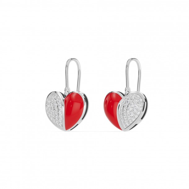 Серьги RC11101-CERM-RED-4WEAR-LAB