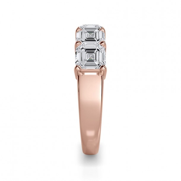 Обручальное кольцо «Чёткая огранка алмаза»