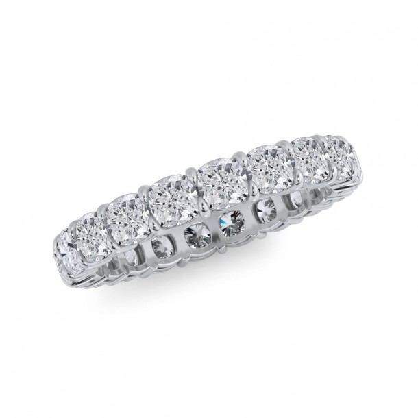 Обручальное кольцо «Цельная полоса цикла»
