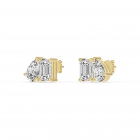 Серьги RC10930EAR-PE-EM-LAB-4Y