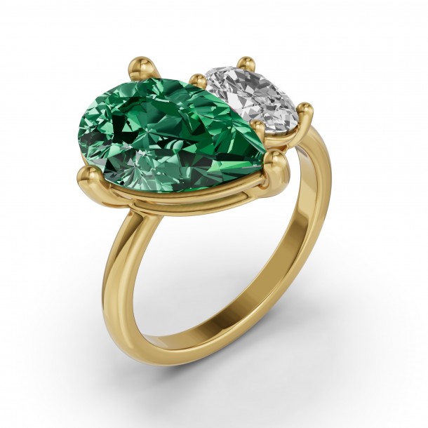 Кольцо RC10571-LABOV-EMEPE-6.0CT-8YE