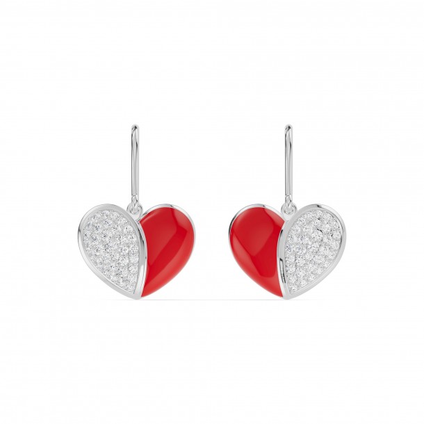 Серьги RC11101-CERM-RED-4WEAR-LAB