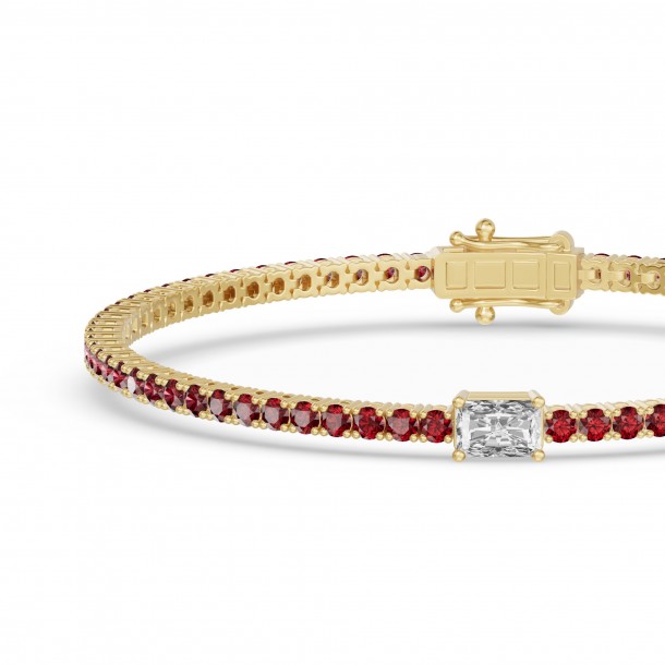 Браслет RC10590RUBY-RT-8YBR