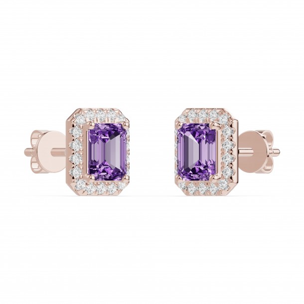 Серьги RC10830-AMETH-4REAR-LAB
