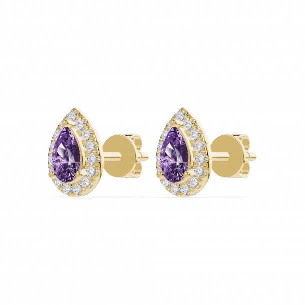Серьги RC10827-AMETH-8YEAR-LAB